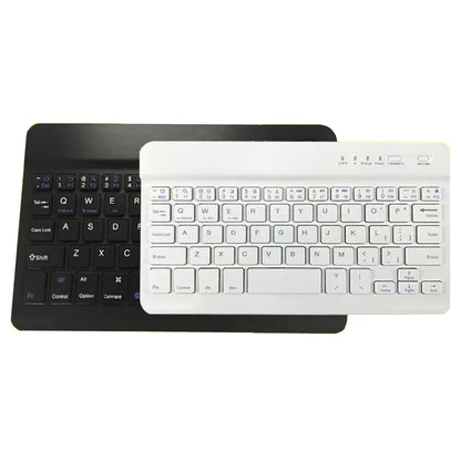 Slim Mini Wireless Bluetooth Keyboard, 59 Keys, 80-Hour Battery