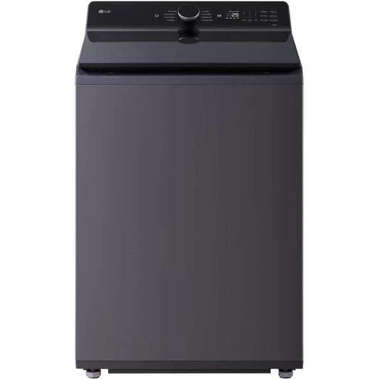 LG Top Load Washer, 5.5 Cu. Ft., Matte Black - WT8400CB
