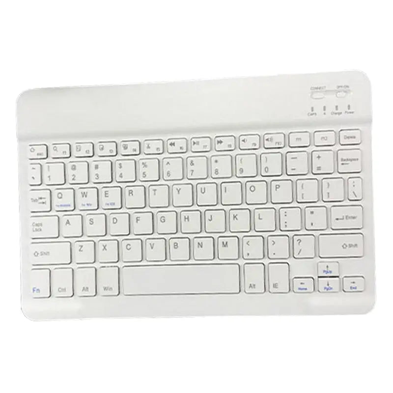 Slim Mini Wireless Bluetooth Keyboard, 59 Keys, 80-Hour Battery