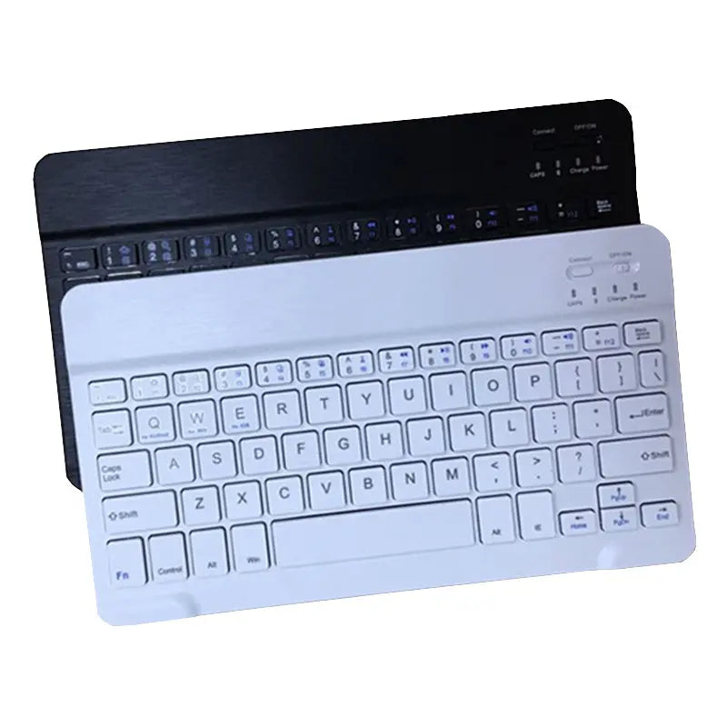 Slim Mini Wireless Bluetooth Keyboard, 59 Keys, 80-Hour Battery
