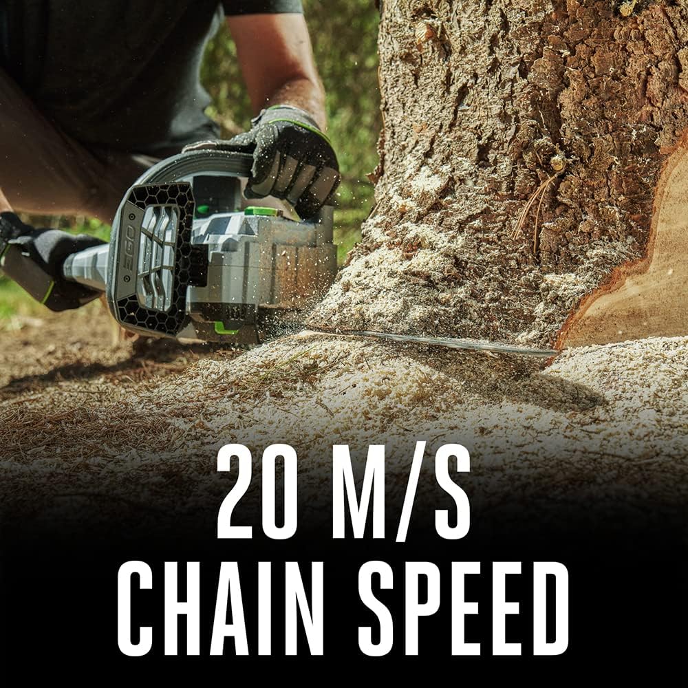 EGO POWER+ 16 Inch 56V Battery Powered Chainsaw With 4.0Ah Battery And Charger - CS1613