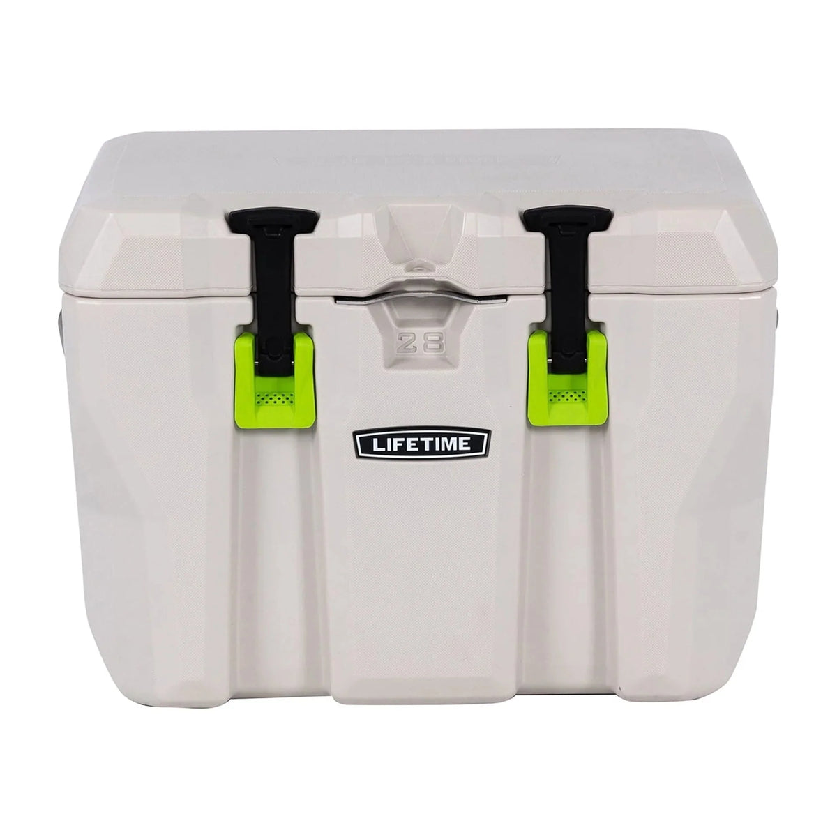 Lifetime Bear-Resistant High Performance Camping Cooler, 28 qt, 20 Can Capacity, Boulder Gray - 91289