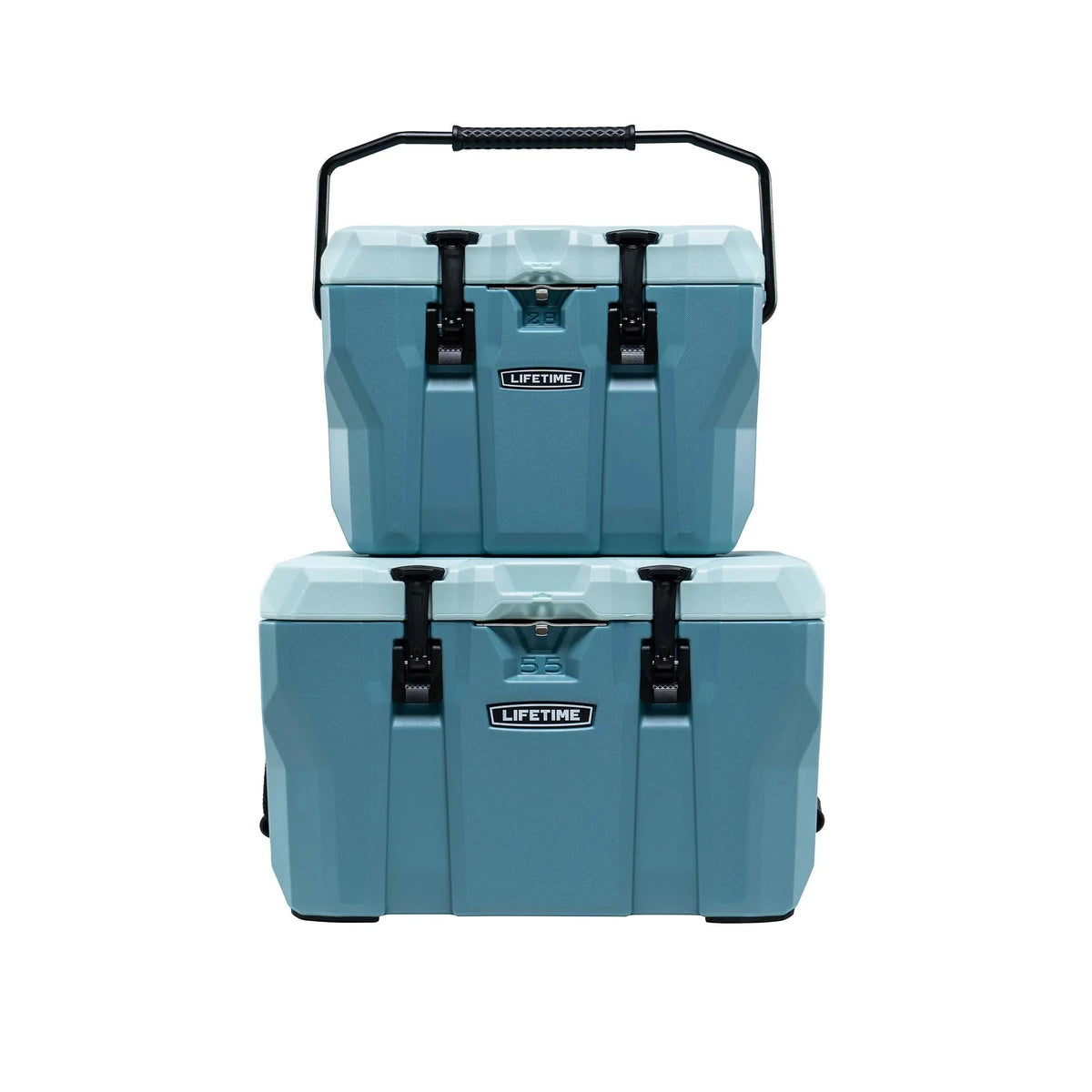 Lifetime Bear-Resistant High Performance Camping Cooler, 28 qt, 20 Can Capacity, Boulder Gray - 91289