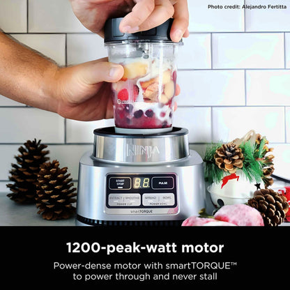 Ninja 24 Oz Single-Serve Blender, Silver - SS101
